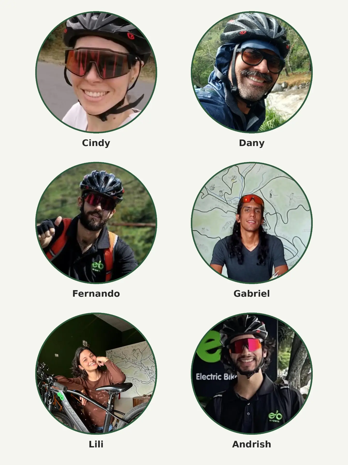 E-Valley Bikes team in Boquete
